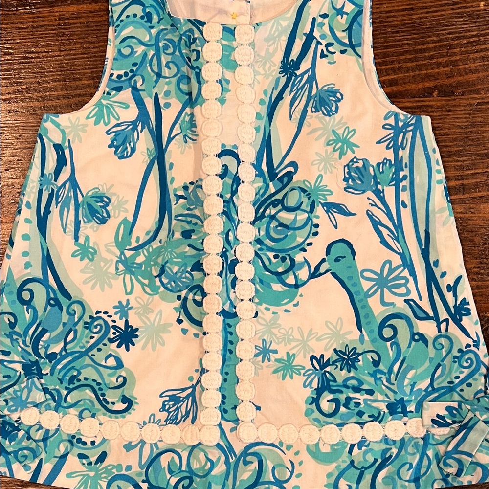 Lilly Pulitzer Blue and White dress Set - Picture 2 of 5